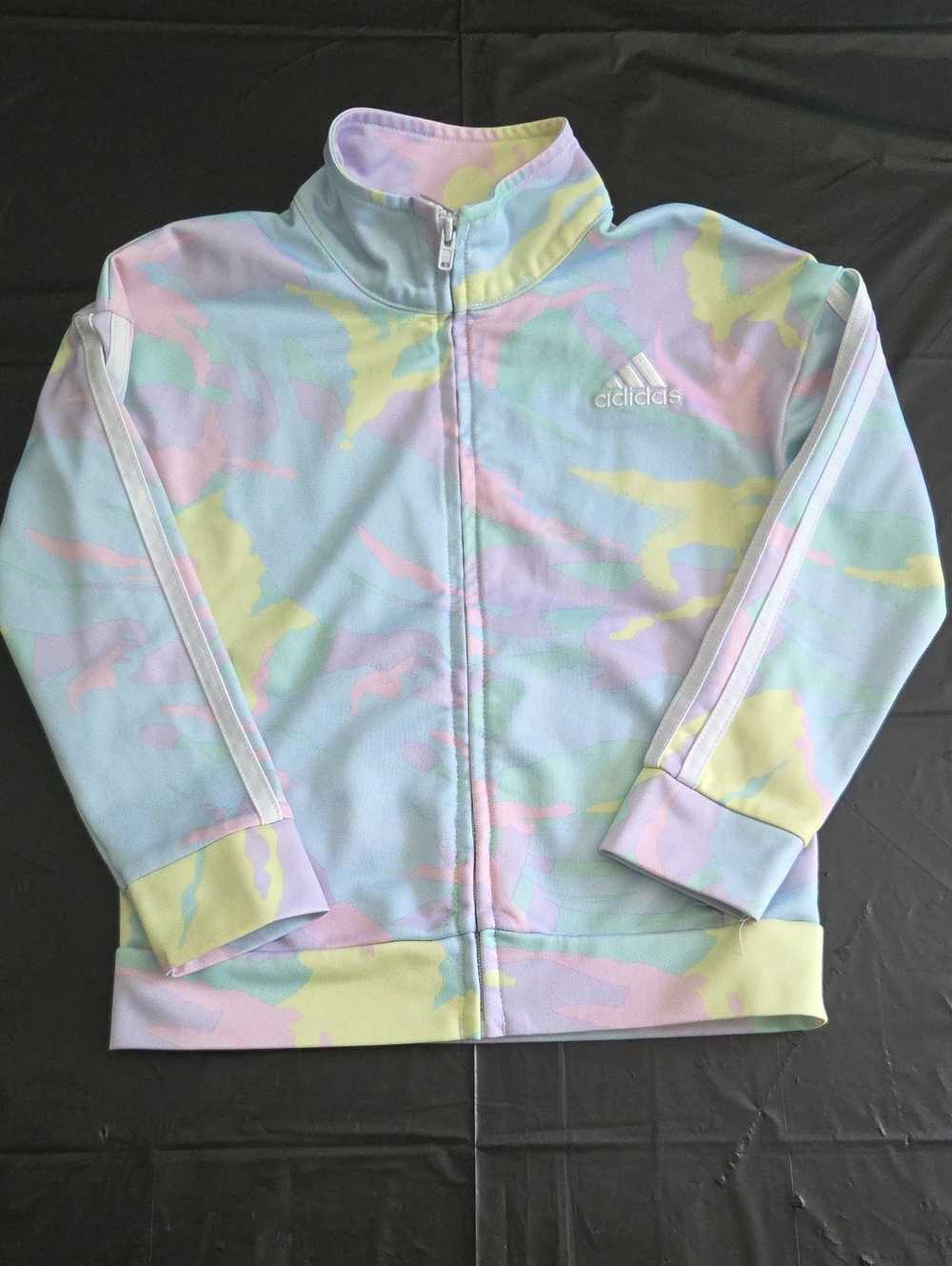 adidas Pastel Camo Track Jacket - Light Blue, Pink, Yellow, Mint